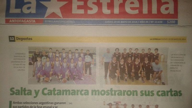 Destacan actuación del básquet de Catamarca