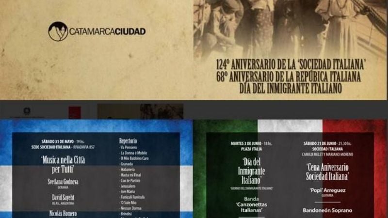 Se conmemora el Día del Inmigrante Italiano