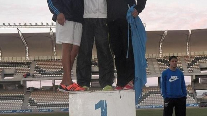 Tres podios para el atletismo