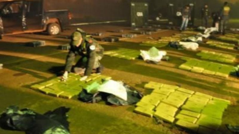 Secuestraron casi 1.000 kilos de marihuana en Misiones
