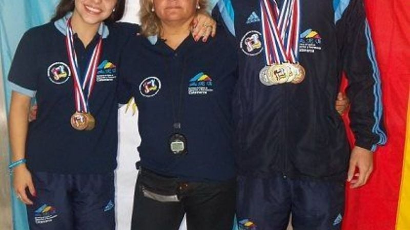 Llovieron los podios en gimnasia, natación y atletismo