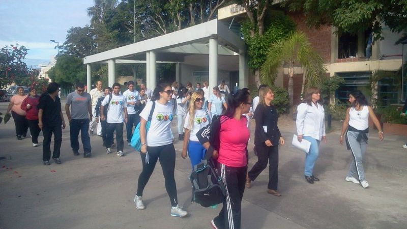 Conmemoraron el Día Mundial del Asma con una caminata y una master class