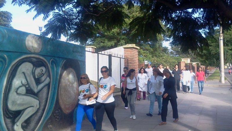 Conmemoraron el Día Mundial del Asma con una caminata y una master class