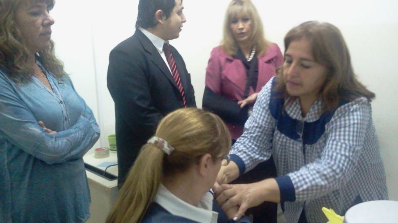 Vacunaron a empleados de ANSES con la Antigripal