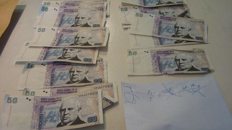 Secuestran droga y billetes falsos