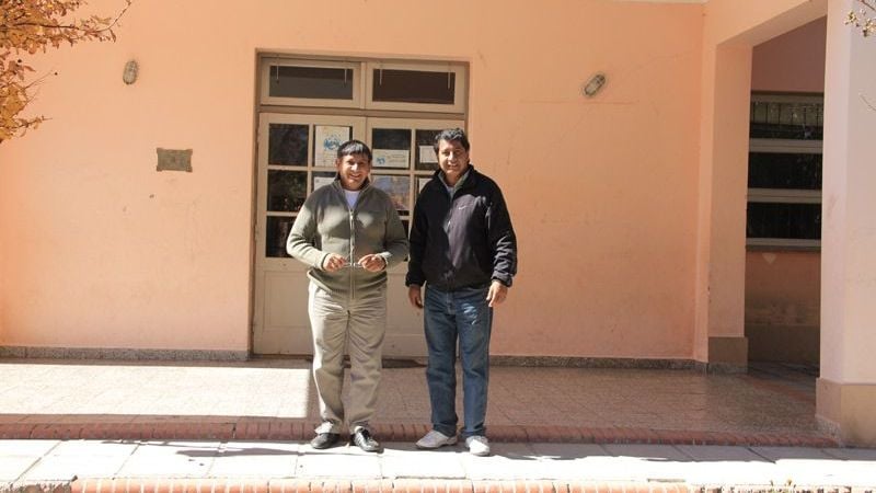 Andersch recorrió obras en Loro Huasi