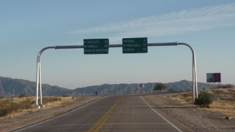 Pomán quiere un puesto caminero