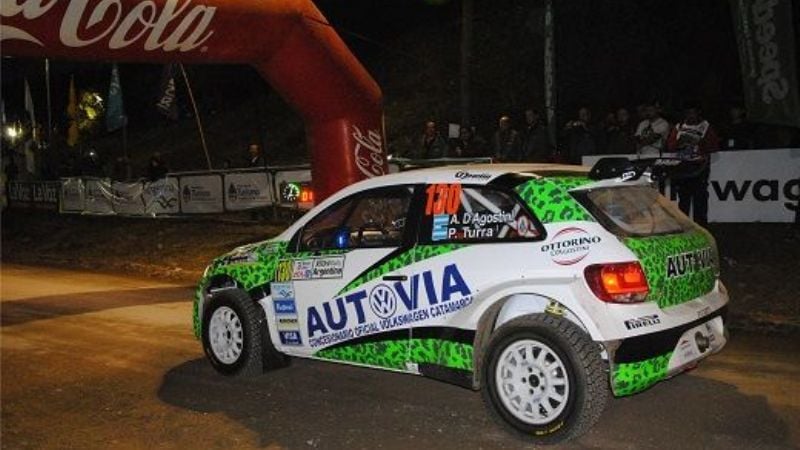 Arrancó Augusto D’Agostini el Rally Argentino
