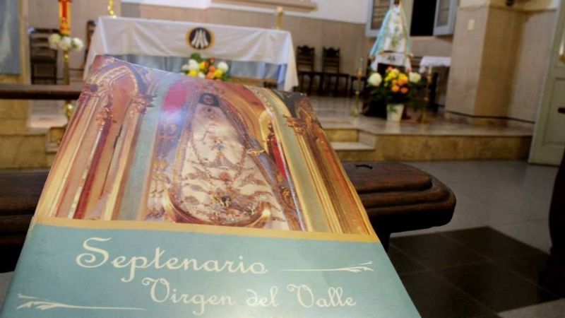 Celebraron el Septenario en honor a la Virgen del Valle en el Seminario Mayor de Tucumán