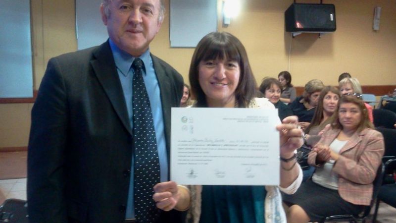 Entregaron certificados por las capacitaciones de “Desarrollo y Aprendizaje”