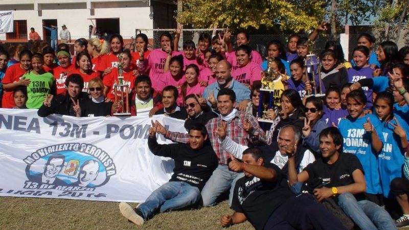 Campeonato de fútbol femenino en  Saujil