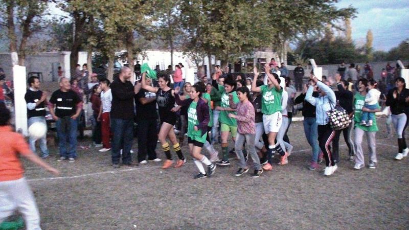 Campeonato de fútbol femenino en  Saujil