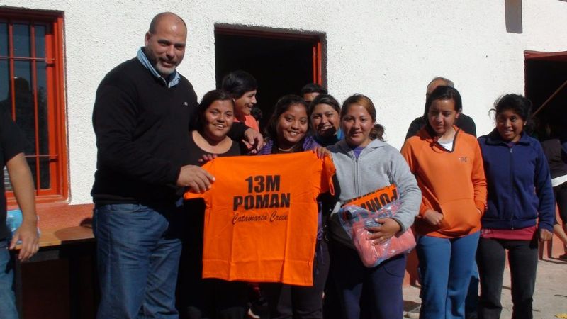 Campeonato de fútbol femenino en  Saujil