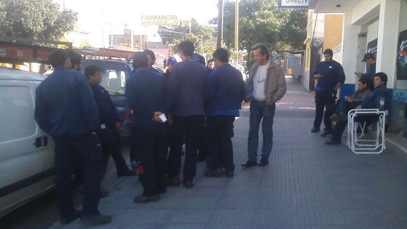 Protesta de empleados de DirecTV