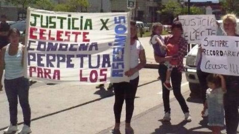 La madre de Celeste Moreno pide respuestas a la Justicia por el crimen de su hija