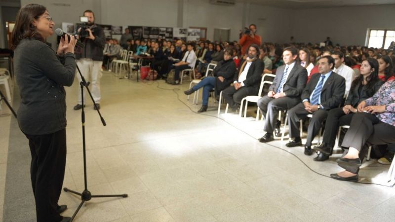 Corpacci en Encuentro Provincial de Centros de Estudiantes