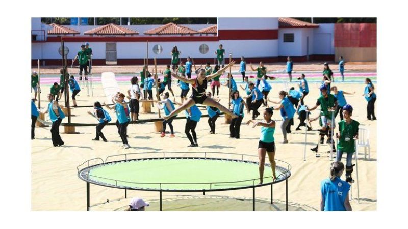 Desde las 15.15 de mañana, la fiesta inaugural durará 25 minutos,