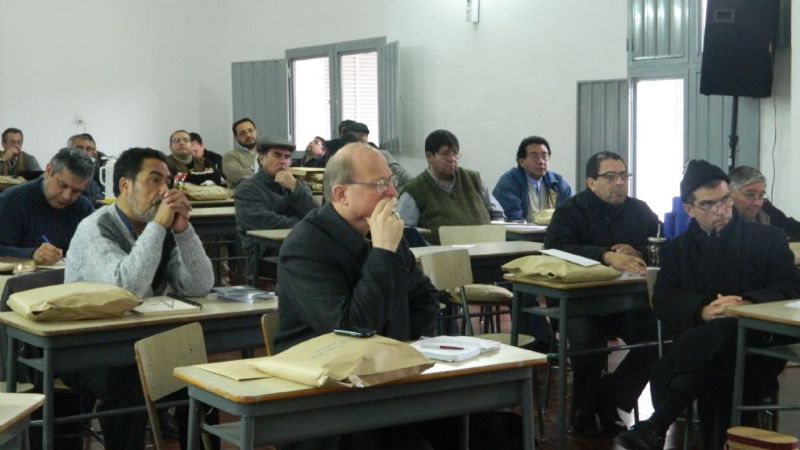 Sacerdotes de toda la diócesis participaron de los ejercicios espirituales en Emaús