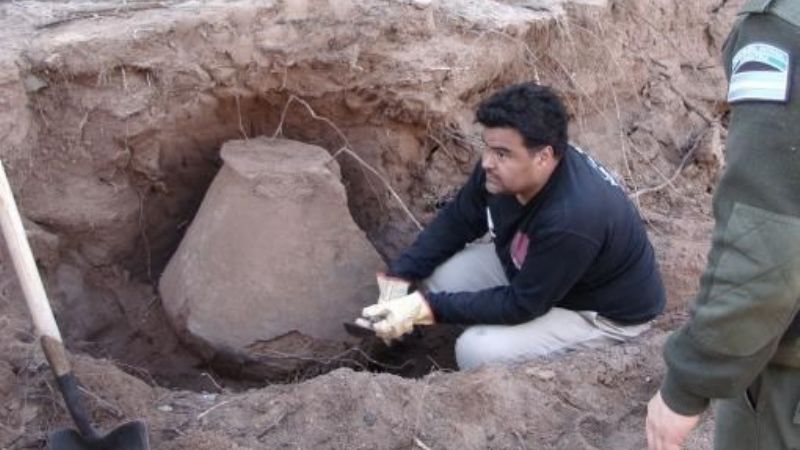 Rescataron restos arqueológicos de más de 500 años en La Rioja