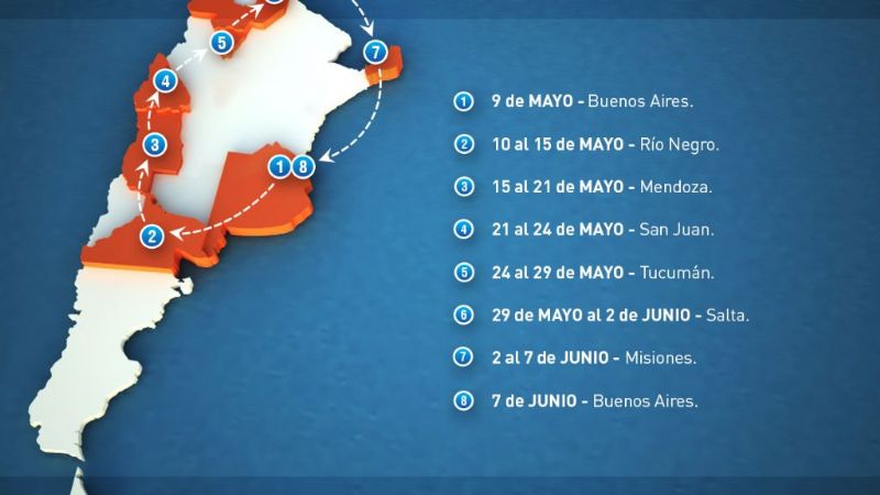 Guardiamarina catamarqueño viajó por el país y navegará en la fragata “Libertad”