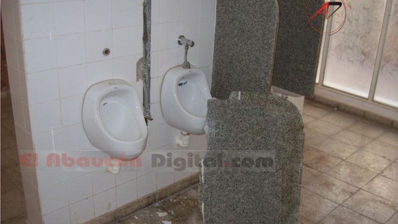 Vándalos provocan daños en baños públicos de Fiambalá