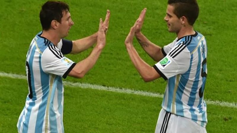 Fernando Gago, de suplente a figura en Argentina