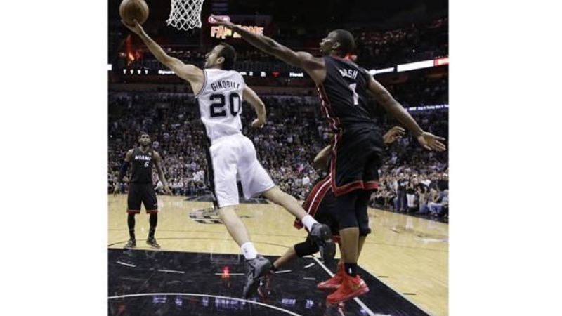 Ginóbili logró su cuarto título en la NBA con San Antonio Spurs