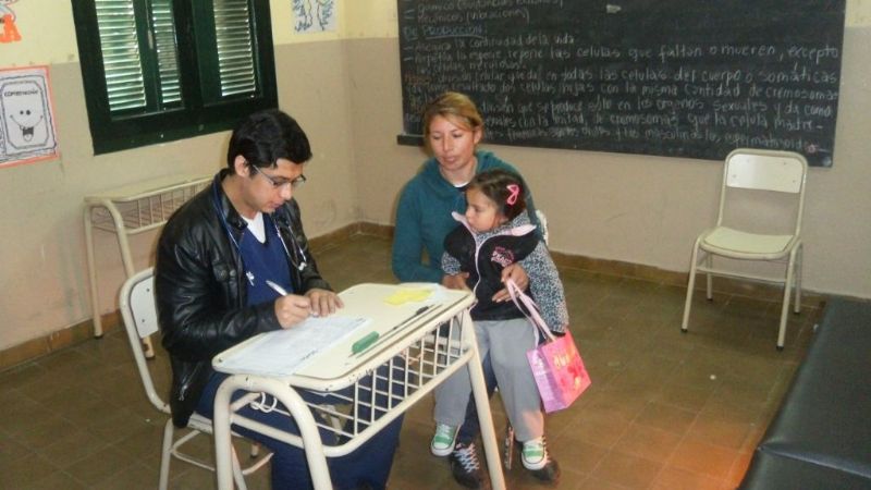 Los móviles sanitarios asistieron en San Antonio de Paclín y Palo Labrado