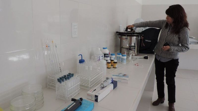 Se completó el Laboratorio de Bromatología en Santa María