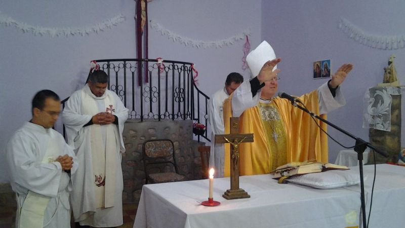 El Obispo dio inicio a las fiestas patronales de San Juan Bautista