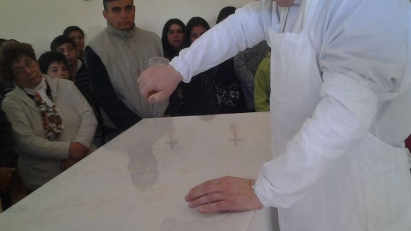 Dedicación del templo de San Antonio en la localidad capayense de San Martín