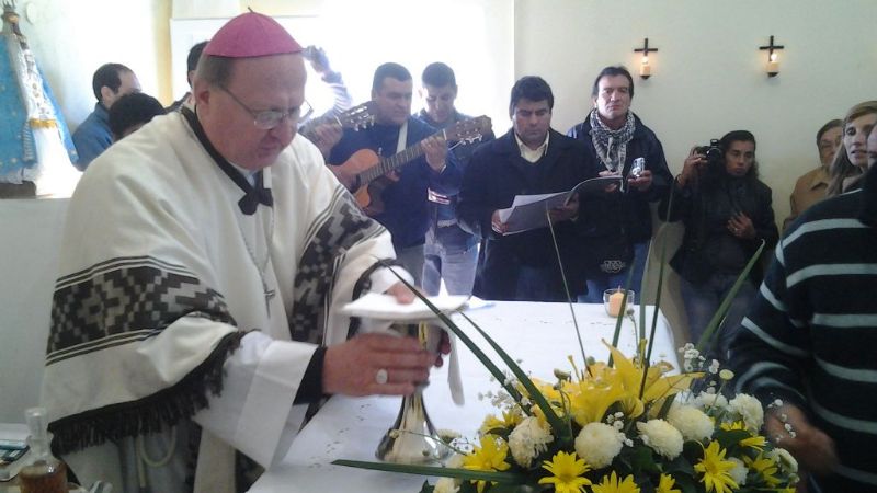 Dedicación del templo de San Antonio en la localidad capayense de San Martín