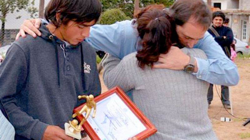 Emotivo final del Torneo de Fútbol Infantil en el que competía “Panqui” Titos
