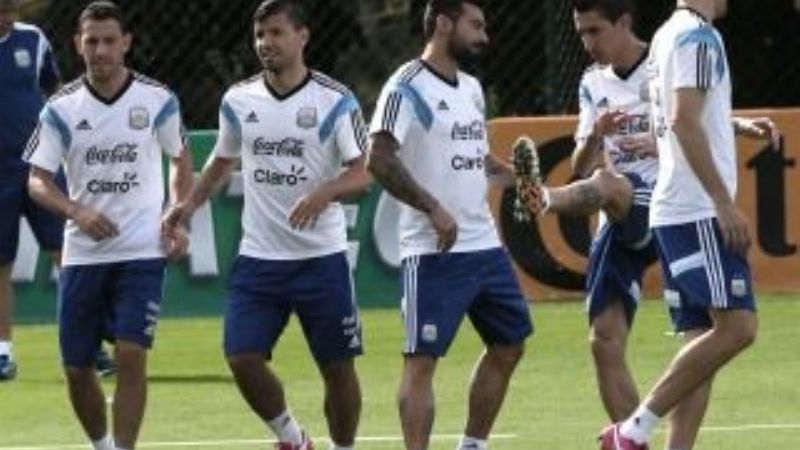 Ensayo de la selección con los “cuatro fantásticos”