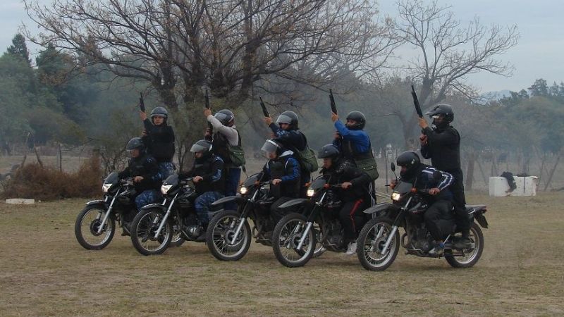 Infantería se capacita sobre tácticas policiales