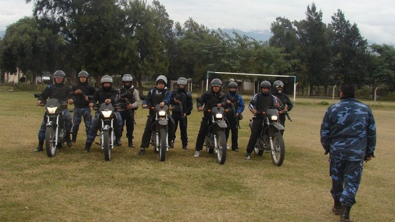 Infantería se capacita sobre tácticas policiales