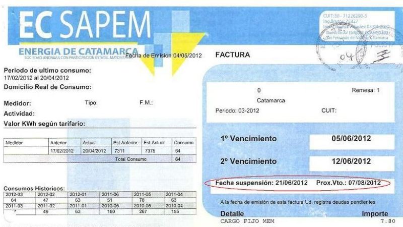 La EC SAPEM detectó cobradores “truchos” de facturas eléctricas
