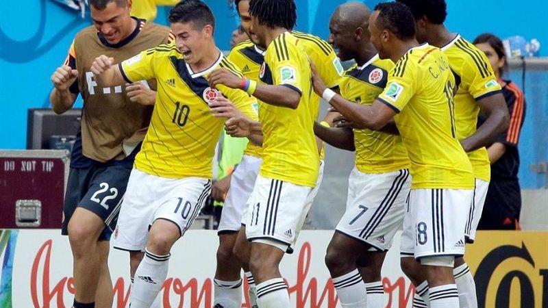 Colombia venció a Costa de Marfil y clasificó a 8vos de final