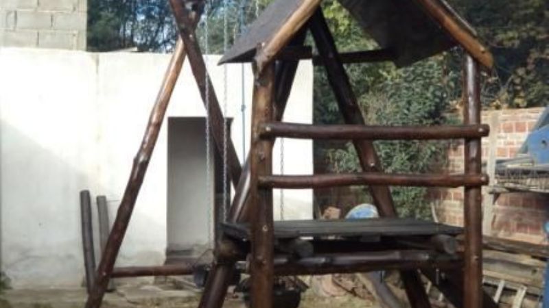 Colocan juegos en Loro Huasi