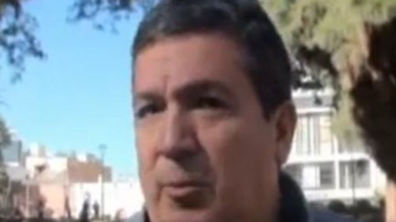 Trabajan para inaugurar la obra de la plaza, el 5 de julio