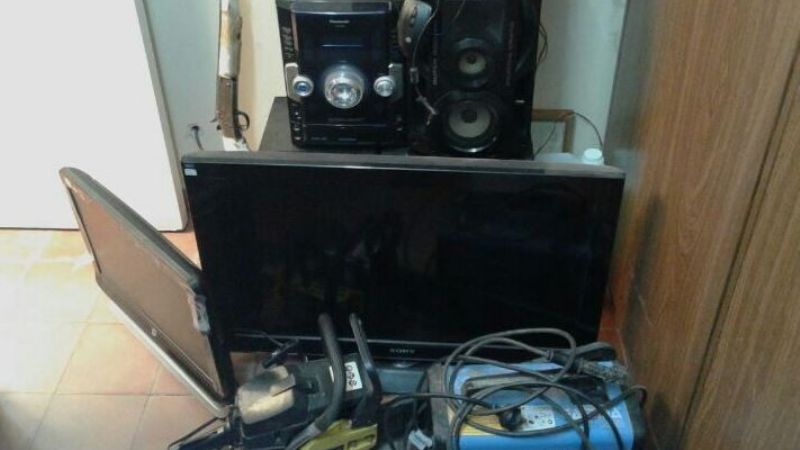 Secuestran diversos elementos en el Sur de la Capital