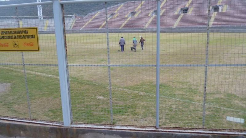 Trabajos en el “Bicentenario”