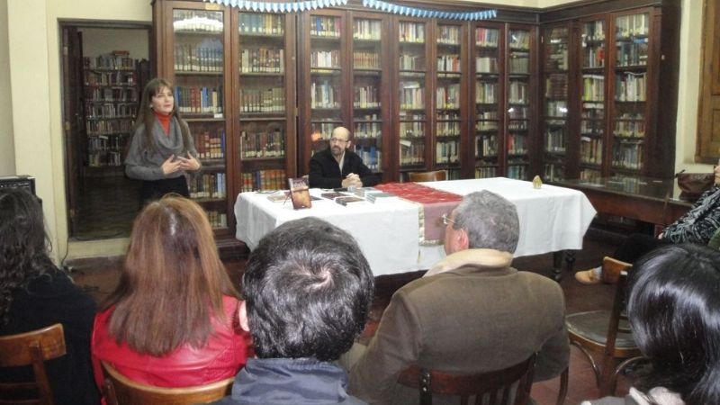 Conferencia sobre la kabaláh en la Biblioteca Dr. Julio Herrera