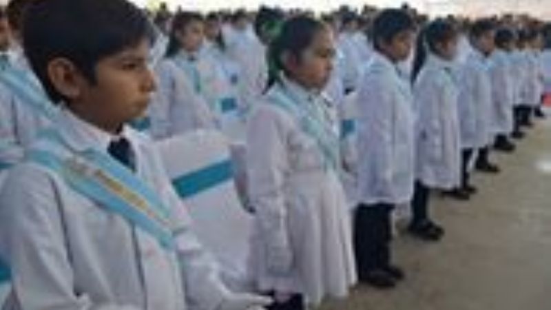 Promesa de Lealtad a la Bandera en Valle Viejo