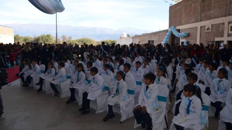 Promesa de Lealtad a la Bandera en Valle Viejo