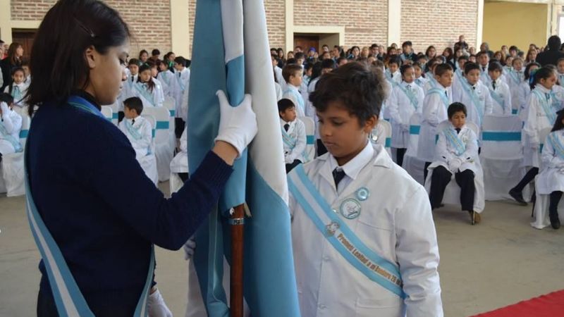 Promesa de Lealtad a la Bandera en Valle Viejo