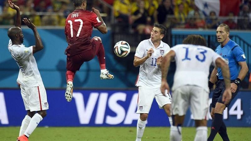 EE.UU. y Portugal igualan 2-2 en infartante partido