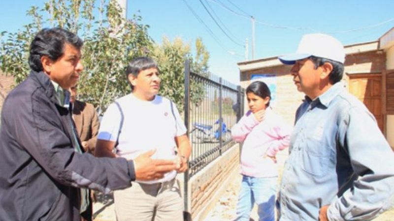 Cordones cuneta para el barrio Cooperativa en Santa María