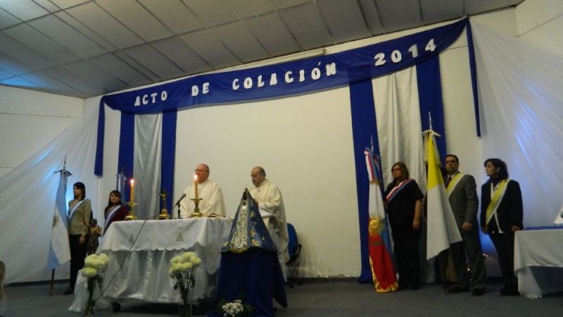El Obispo presidió la misa en el Hospital San Juan Bautista