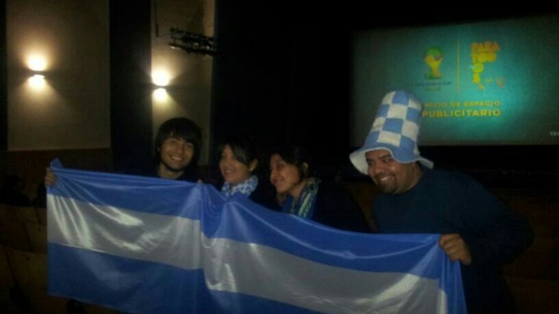 Argentina - Nigeria en el Espacio INCAA